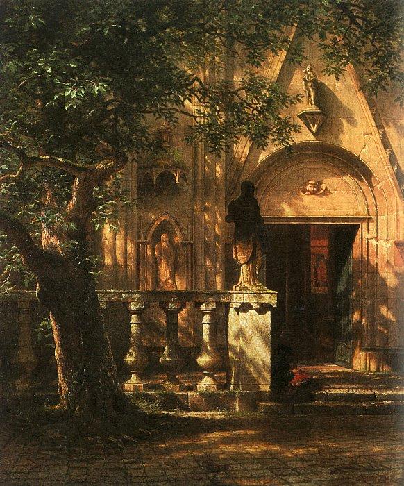 Bierstadt, Albert Sunlight and Shadow